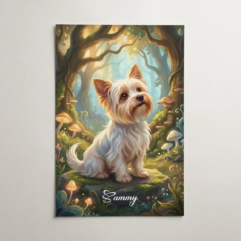 Pet Portrait in Fantasy / Cartoon Style