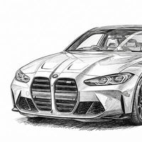Car Pencil