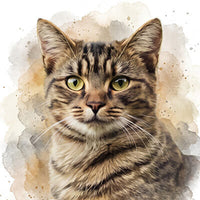 Cats Watercolour