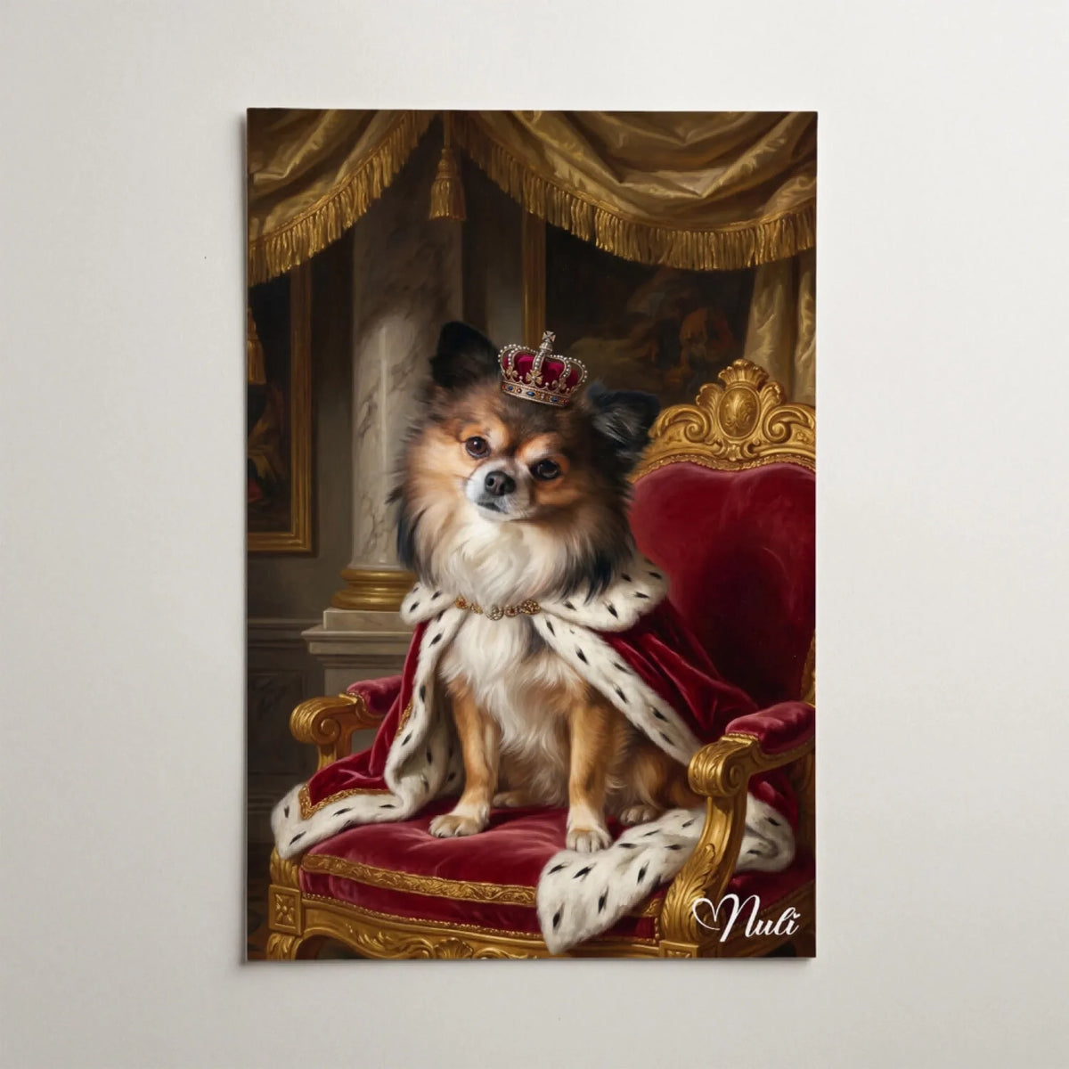 Dog Portrait in Renaissance Style from your photo - poster