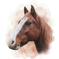 Horses Watercolour
